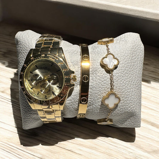 Rolex cartier flowers